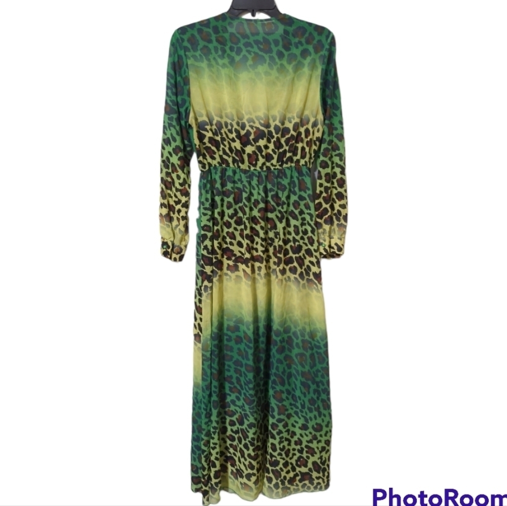 Sexy V-neck Long Sleeve split dress/coverup - Picture 9 of 12